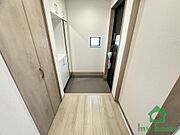清潔感のある玄関は、家の第一印象を美しく演出。