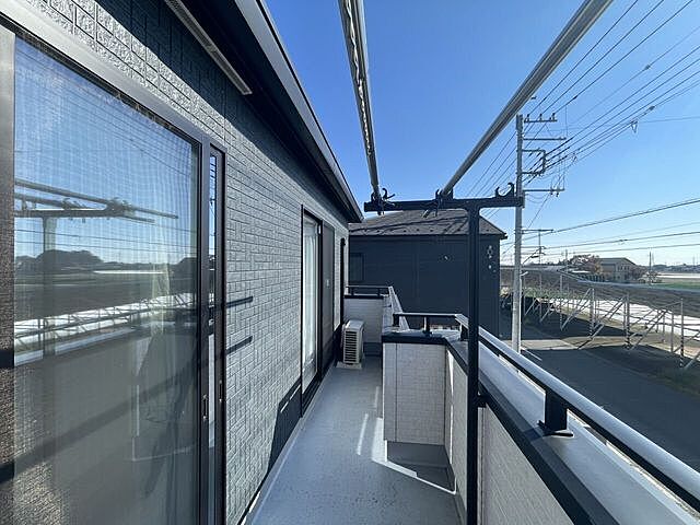 バルコニー 伊勢崎市境下武士