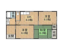 ミツヒロ貸家 1階3DKの間取り