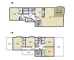 横浜市南区別所4丁目　中古戸建 5LDKの間取り
