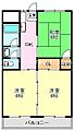 北野田マンション巽B棟2階4.5万円