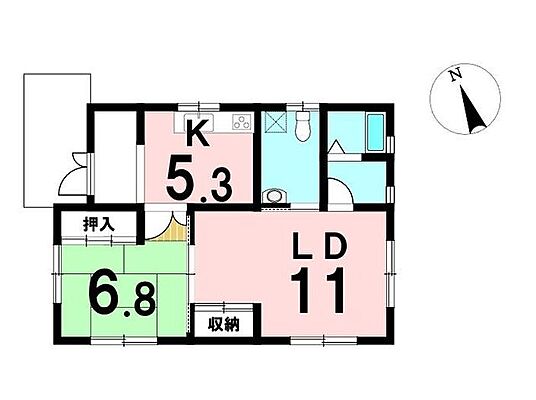 間取り 名古屋市緑区定納山2丁目 中古一戸建て
