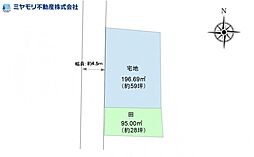 中野市田上 土地の土地画像