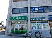 病院 大川医院　465ｍ