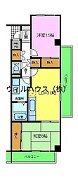 アージュ 2LDKの間取図画像