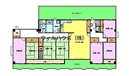 サンワード 7LDKの間取図画像