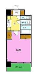 間取図画像 1K