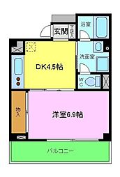 間取図画像 1DK