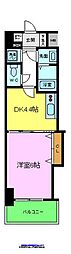 TKアンバーコート堺東2 1DKの間取図画像