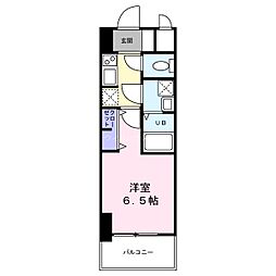 S-RESIDENCE堺blaze 1Kの間取図画像