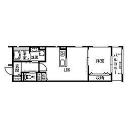 仮称）大阪市住吉区長居西1丁目ＰＪ 2階1LDKの間取り