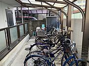 自転車置き場！