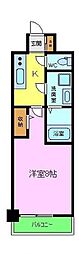 Ｓ−ＲＥＳＩＤＥＮＣＥ堺市駅前 12階1Kの間取り