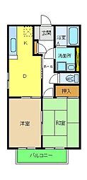 間取図画像 2DK