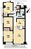 間取り：【間取り図】2SLDK、専有面積76.30m2、バルコニー面積7.93m2