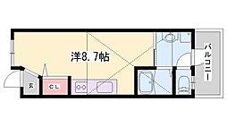 エル・サッスーンYASHIRO 1SLDKの間取図画像