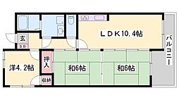 ライオンズマンション姫路船場南 3LDKの間取図画像