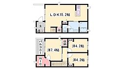 ガーデンコート高畑 2階/-