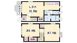 ロークアット 2LDKの間取図画像