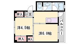 ビレッジハウス太子 5階/-