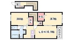 エスペランサ西庄 2階