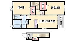 フォレストヴィラ 2階/-