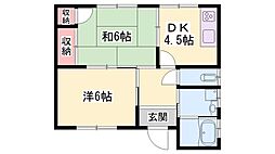 さくら荘 1階/-