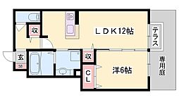 サンセール加佐 B棟 1階