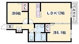 シャーメゾン兼田 1階/-