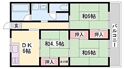 オリエンタルマンション 6階/-