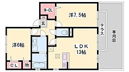 ティーダ御立 B棟 1階