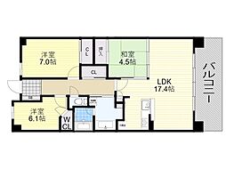 間取図画像 3LDK