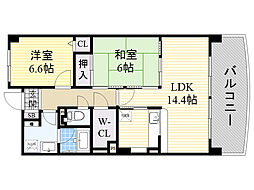 間取図画像 1SLDK