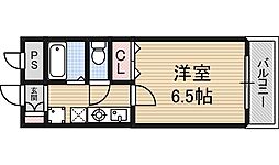 グレースハイム光 1Kの間取図画像