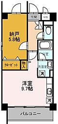 サンロード新和2 ワンルームの間取図画像