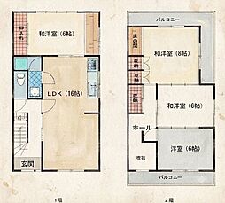 東大阪市友井2丁目中古戸建