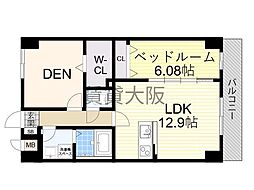 間取図画像 1SLDK