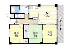 間取図画像 3LDK