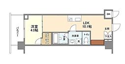 Osaka Metro御堂筋線 東三国駅 徒歩1分の賃貸マンション 8階1LDKの間取り