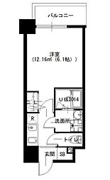 SOLASIA residence 千里丘 6階1Kの間取り