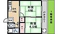 荒木グリーンコーポ2階4.3万円