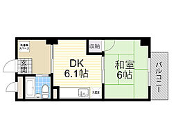 間取図画像 1DK