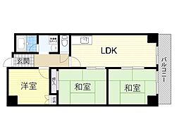 間取図画像 3LDK