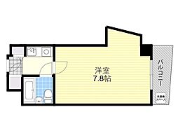 エトワールオーク 1Kの間取図画像