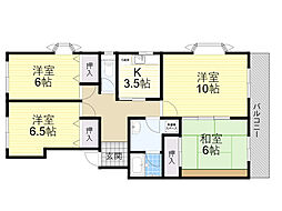 ロイヤルオーク 4Kの間取図画像