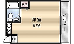 メゾンジョイ ワンルームの間取図画像