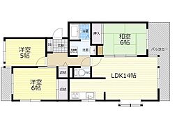 T.セレーノ 3LDKの間取図画像