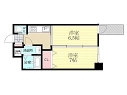 COMFORIALIV新大阪WEST 2Kの間取図画像