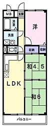 グランドゥール畦野 3LDKの間取図画像