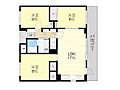 緑丘マンションB棟2階12.5万円